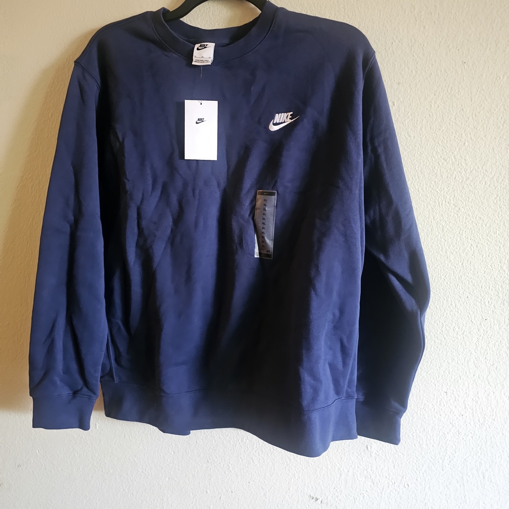 Nike Men's Deep Blue Crewneck Sweater